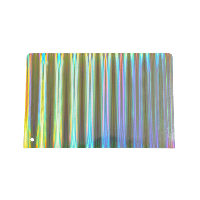 Linear Holographic Cardstock