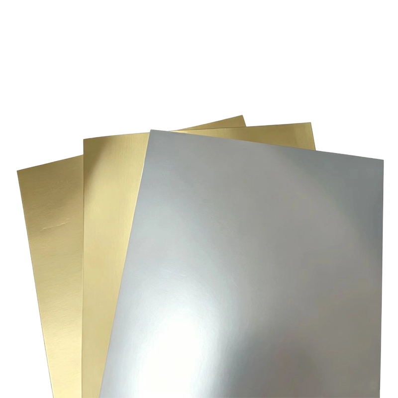 Silver Foil-Backed Cardboard
