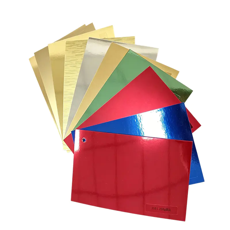 Silver Foil-Backed Cardboard
