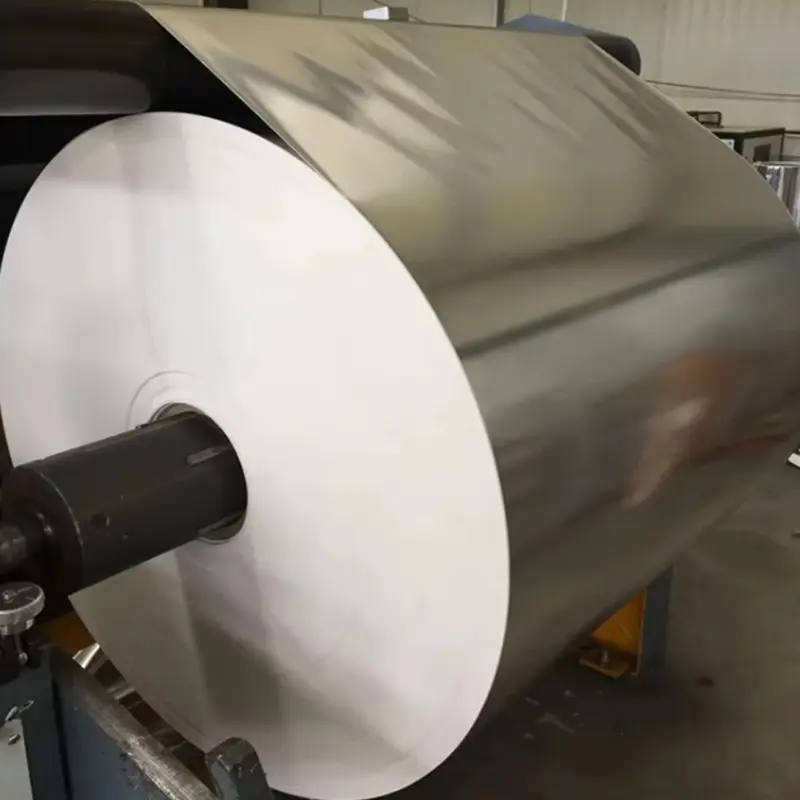 Silver Foil-Backed Cardboard