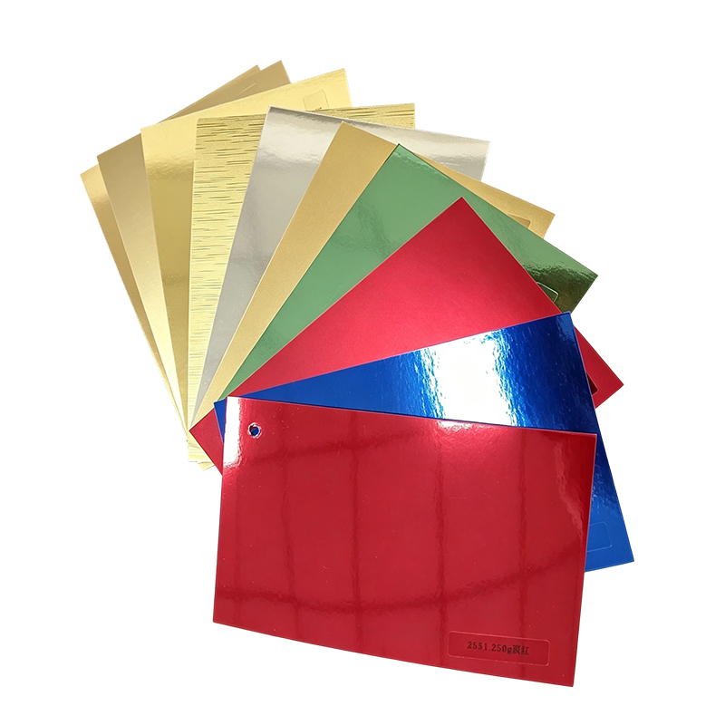 Gold Foil-Backed Cardboard