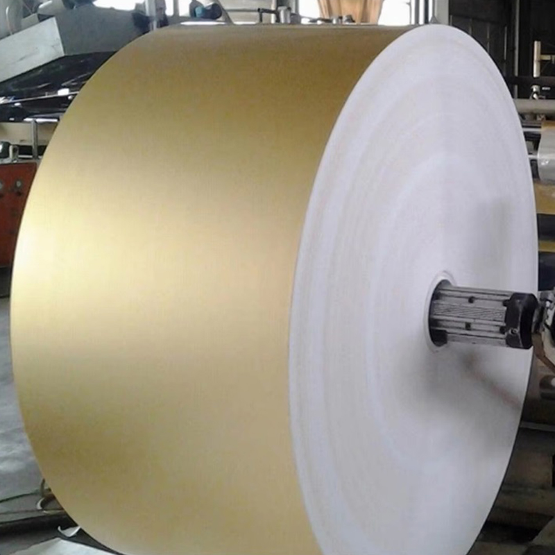 Gold Foil-Backed Cardboard