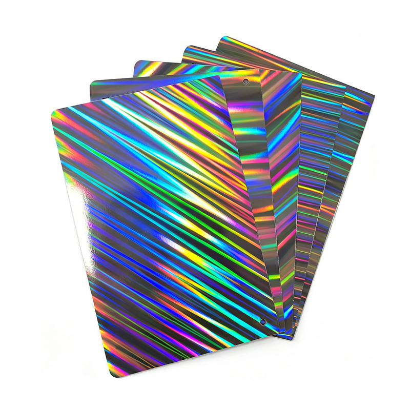Linear Holographic Cardstock
