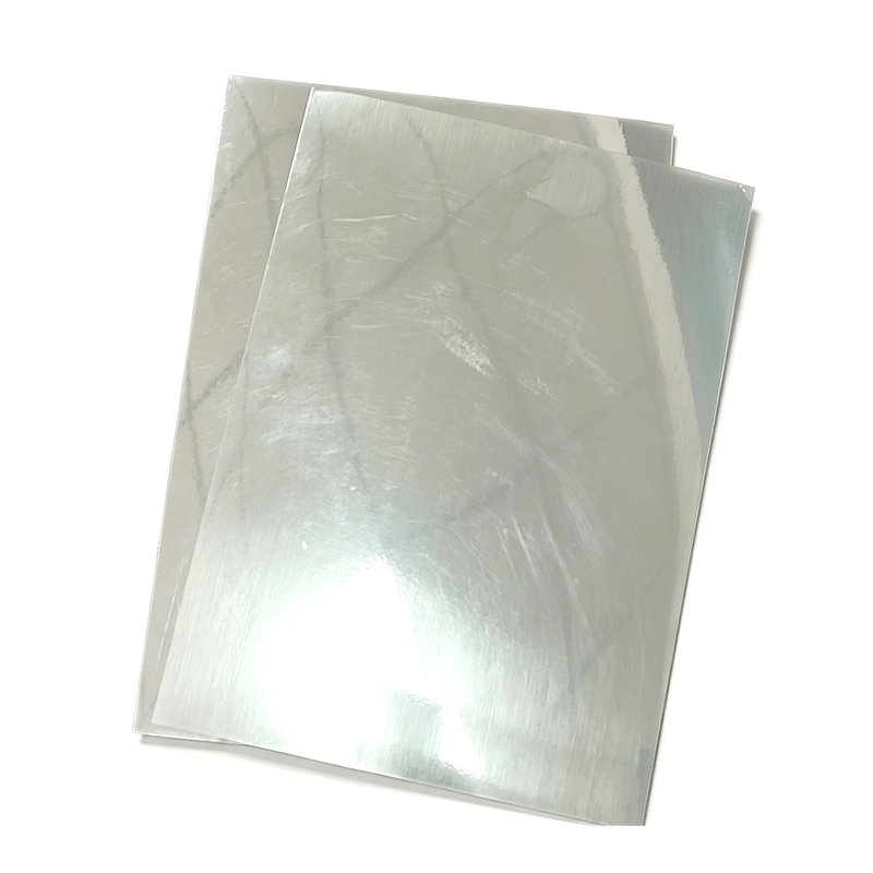 Brushed Silver Cardstock